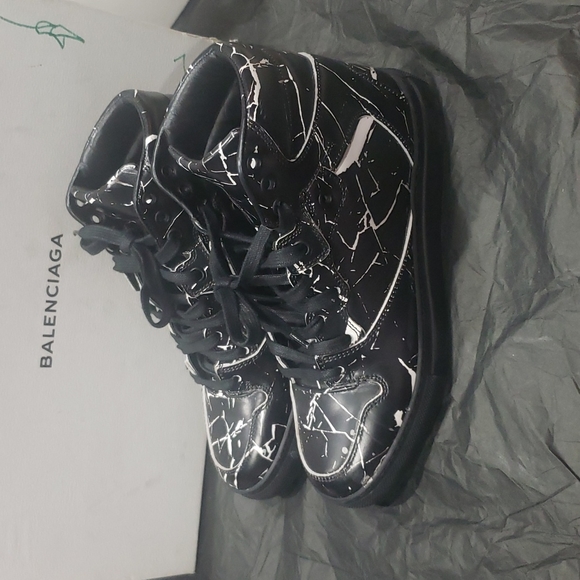 FINAL SALE Balenciaga Sz 35 high-tops - Picture 3 of 10